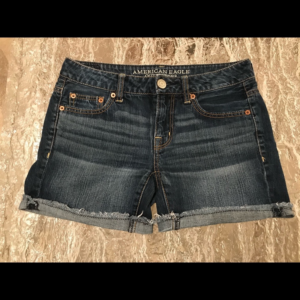 America Eagle Denim Shorts